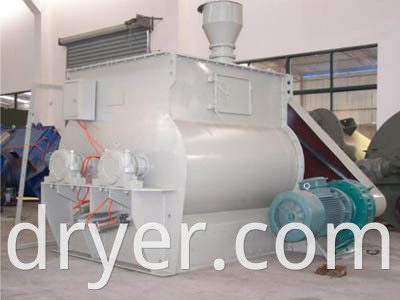 Single Shaft Paddle Mixer for Plastic Powder Mix